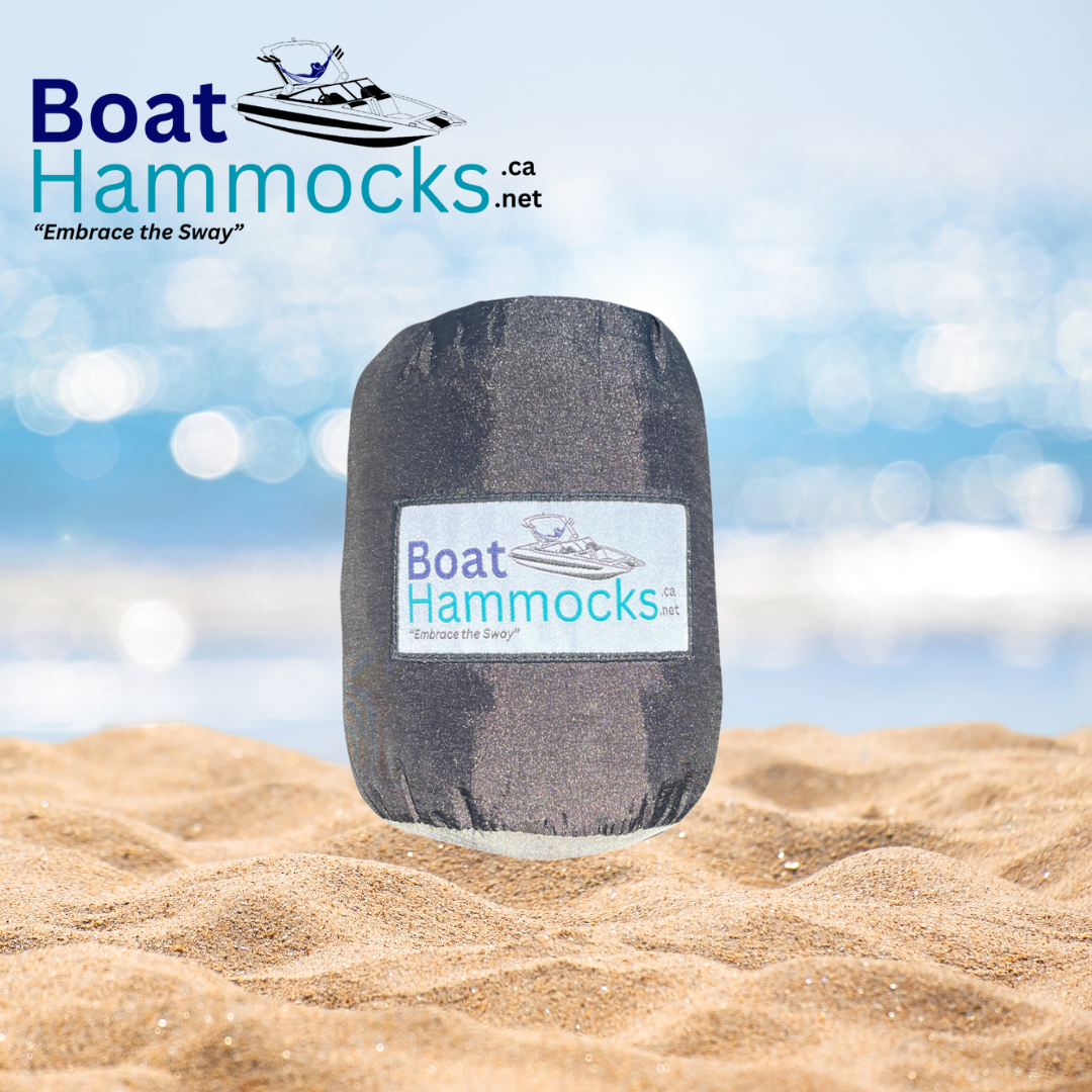 Boat Hammock | Black &amp; Grey